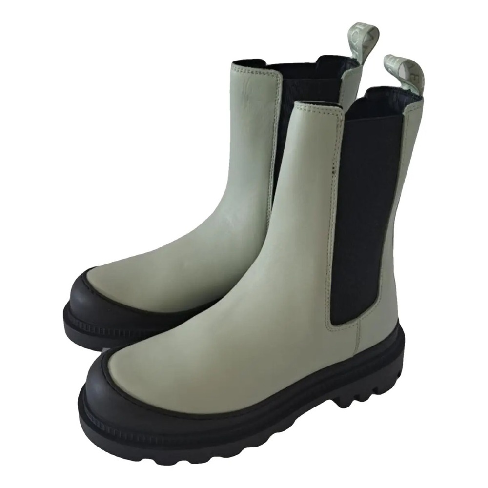 Loewe Light Green Chelsea Boots